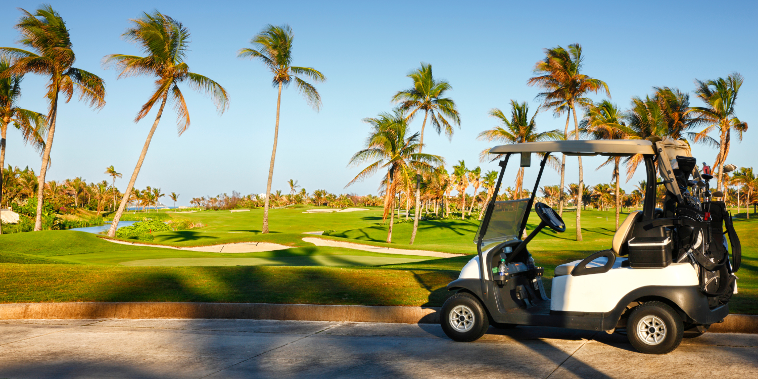 Golf Cart in Sarasota Country Club