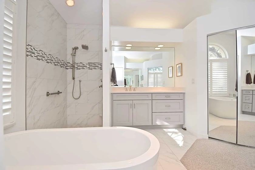 freestanding soaking tub - Gilbert Design Build Sarasota Design-Build Remodeling Firm - Top 14 Ways to Turn Your Home Into a Luxury Home With a Remodel