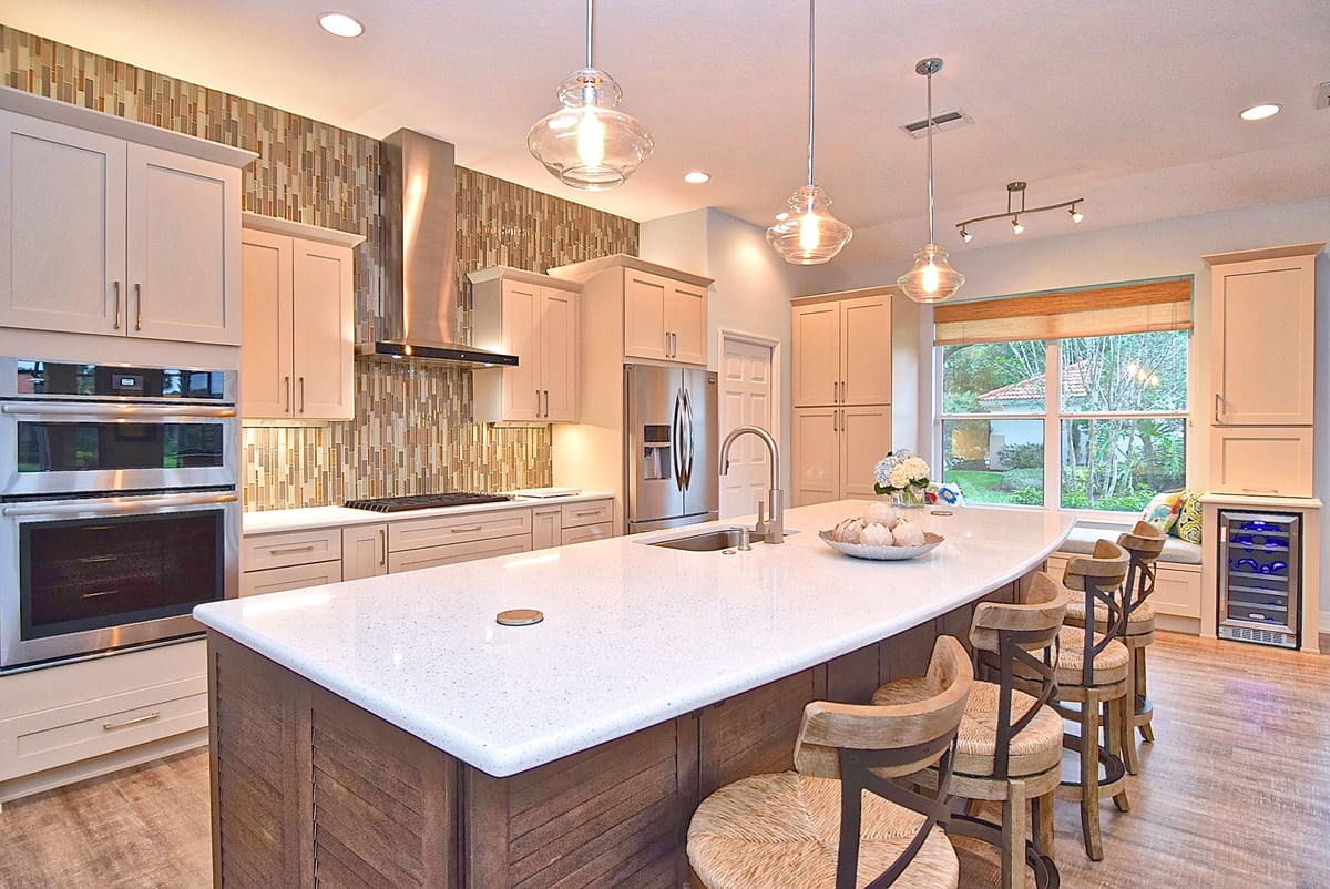 open space kitchen renovation in sarasota