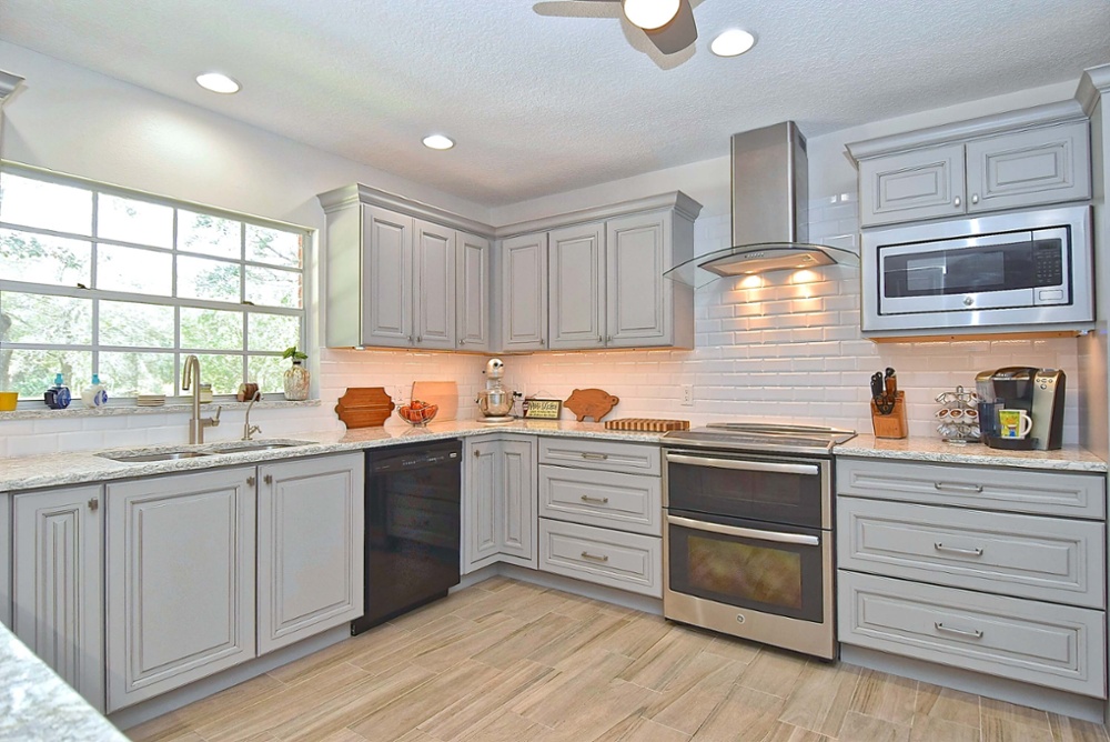 Gray kitchen remodel