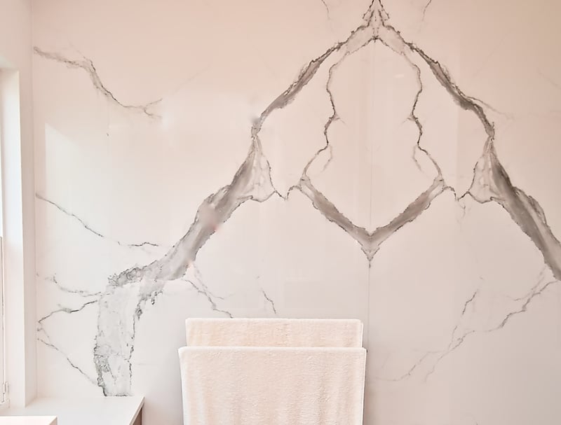 porcelain slab detailed wall Sarasota Florida